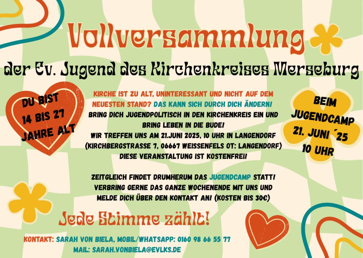 Vollerversammlung Juni 2025 | Foto: (c) Jugendcamp Vollerversammlung Juni 2025 | Foto: (c) Jugendcamp