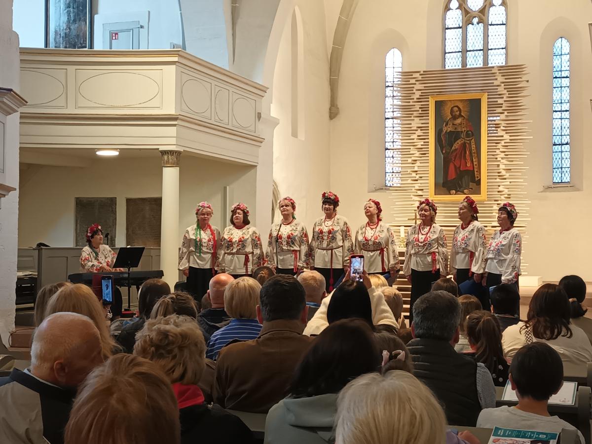 Ukrainische Chormusik in St. Michael | Foto: Foto: Kirchengemeinde Zeitz Ukrainische Chormusik in St. Michael | Foto: Foto: Kirchengemeinde Zeitz