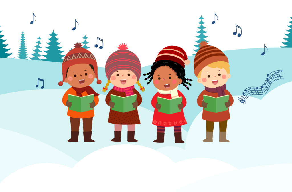 Gemeinsam Weihnachtslieder singen