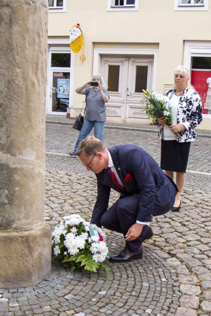 Gedenken an die Selbstverbrennung von Oskar Brüsewitz